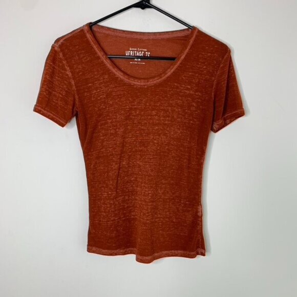 Garage Clothing Tee T-shirt Burnout Heathered marled Short sleeve crewneck - Picture 12 of 13